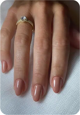 Natural Builder Gel manicure created at Element Nail Bar Arcadia